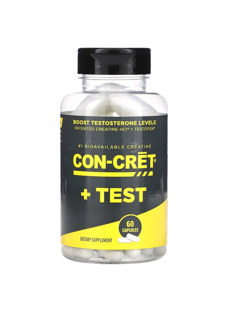 Con-Cret+ Test, 60 Capsules